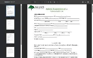 Balance Acupuncture of L.I website