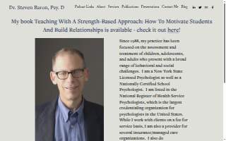 Dr. Steven Baron, Psychologist website