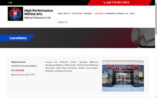 High Performance Martial Arts