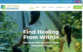 Levitan Chiropractic of East Northport website