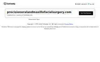 Precision Oral and Maxillofacial Surgery of East Northport website