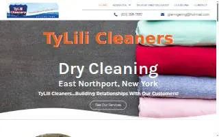 Tylili Cleaners website