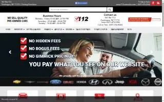112 Auto Sales of East Patchogue website
