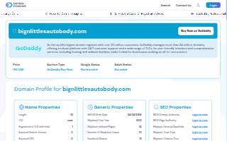 BIG n' Littles Auto Body