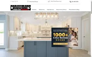 Consumers Kitchens & Baths of East Patchogue website