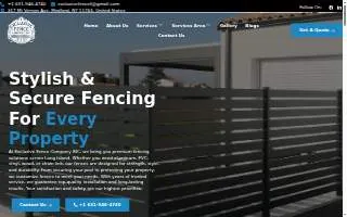 Exclusive Fence Company INC - Long Island Fence Company of East Patchogue website