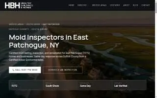HBH - Healthy Buildings & Homes website