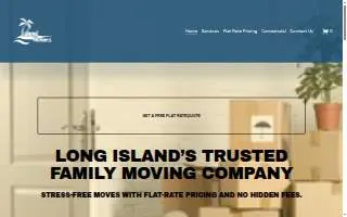 Island Mover Services LLC of East Patchogue website