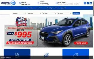 Drive On Direct website