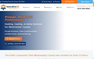 Innovative Air Solutions Inc. of Eastchester website