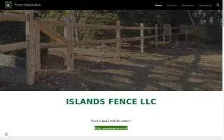 Islands Fence LLC of Yonkers website