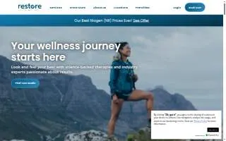 Restore Hyper Wellness of Eastchester website