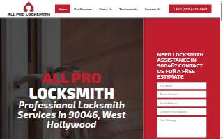 All Pro Locksmithing