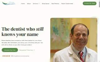 Chemung Family Dental website