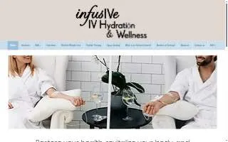 InfusIVe IV Hydration and Wellness website