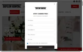 Taylor Rental of Horseheads website