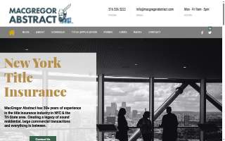 MacGregor Abstract Corp. of Elmont