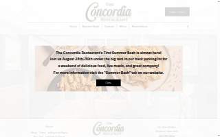 Concordia Restaurant Inc.