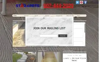 Starkrete website