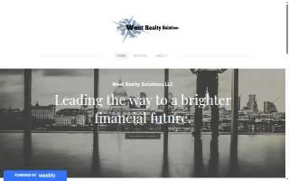 West Realty Solutions LLC website