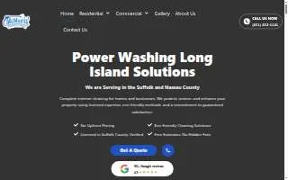 McMorris Power Washing of Farmingdale website