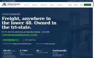 On Time Trucking of Farmingdale website