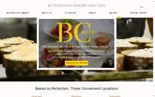 Buttercooky Bakery & Café of Floral Park website