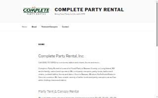 Complete Party Rental of Floral Park