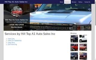 Hill Top A1 Auto Sales Inc