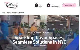 Mary Rosie Cleaning Corp. website