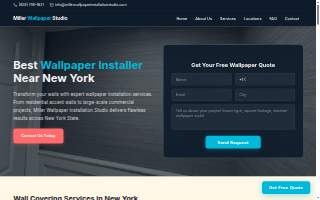 Miller Wallpaper Installation Studio of Floral Park