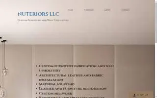 Nuteriors website