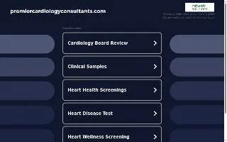 Premier Cardiology Consultants of Floral Park website