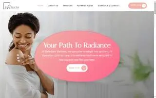 Belle Noir - Wellness Studio website