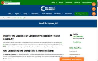 Complete Orthopedics of Franklin Square