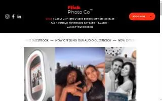 Flick Photo Co™ website