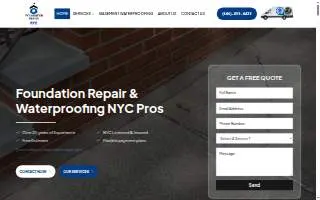 Foundation Repair NYC website