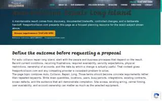 Freeport Collision website