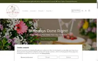 Heavenly Flowers of Freeport website