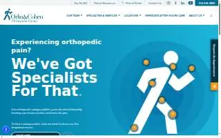Orlin & Cohen Orthopedic Group of Freeport website
