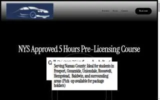 Trujillo Driving School, inc. of Freeport website