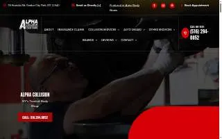 Alpha Collision website