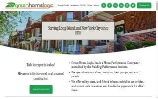Green Home Logic website