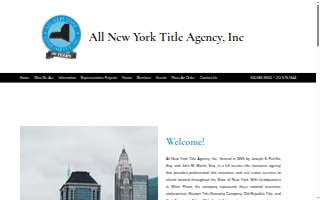 New York Title Agency Inc