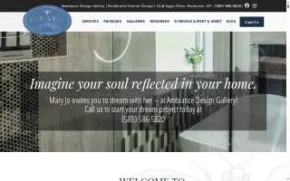 Ambiance Design Gallery of Gates website