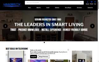 Leader TV Sales, Installation & HiFi Stereo Repair Services of Gates