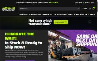 Redline Transmissions of Gates website