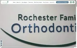 Rochester Family Orthodontics of Gates website