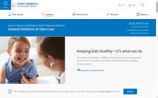 Cohen Children's Northwell Health Physician Partners General Pediatrics at Glen Cove