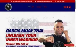 GARCIA MUAY THAI AND MMA GYM website